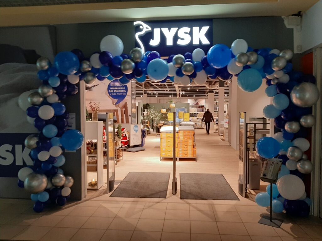 Навесні JYSK оновлюється 5 магазинів запрацюють у новому форматі