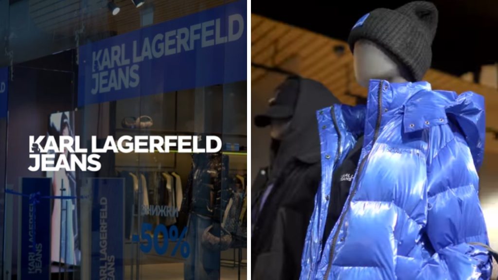 U Trcz Ocean Plaza Vidkryvsya Pershyj V Ukrayini Karl Lagerfeld Jeans Video